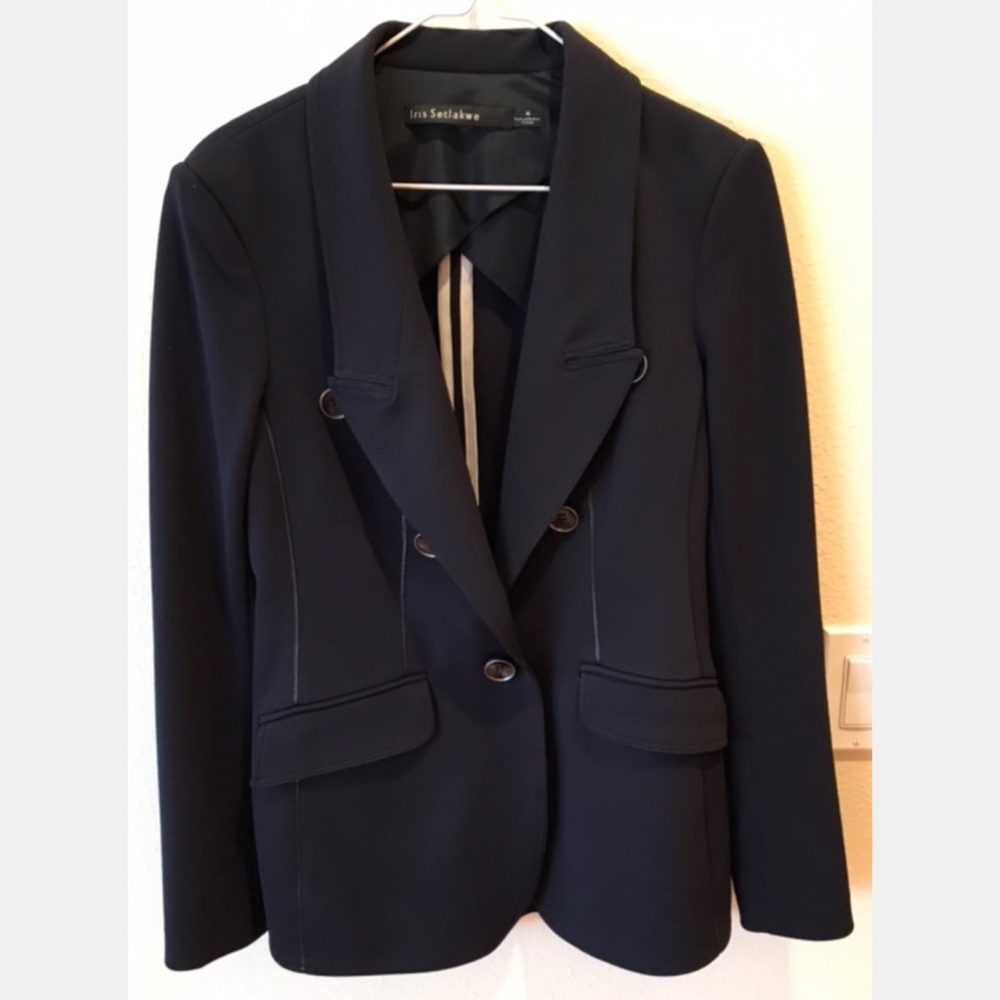 Iris Setlakwe Navy Blazer